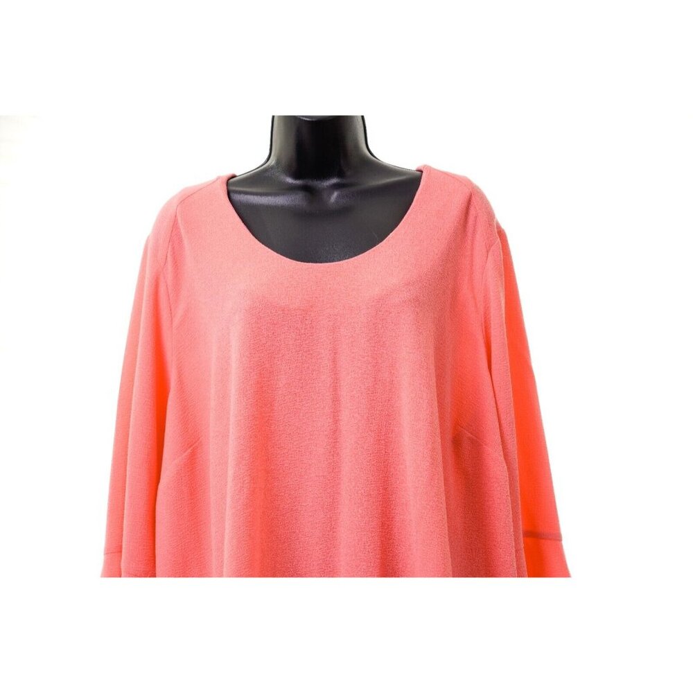 Melissa McCarthy Seven7 Top Lace Ruffle Sleeve Blouse Women's Sz 2X - Picture 2 of 16